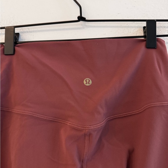 🔥🐴Lululemon HR Align Pant 25” Pink Red 6 - Picture 3 of 5